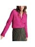 Sézane Graphic Pink Wool Cardigan Size XS - photo 2
