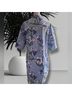 ASOS Floral Blue Casual Dress Size 12 - photo 7