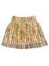 Max Studio 100% Polyester 35% Rayon Floral Yellow Casual Skirt Size XL - photo 2