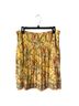 Max Studio 100% Polyester 35% Rayon Floral Yellow Casual Skirt Size XL - photo 1