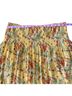 Max Studio 100% Polyester 35% Rayon Floral Yellow Casual Skirt Size XL - photo 7