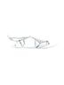 Bamboo Silver Sandals Size 8 1/2 - photo 2