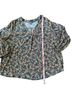 Vince Camuto Floral Blue Long Sleeve Blouse Size XXL - photo 6