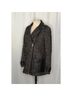 Maje Black Gray Coat Size M - photo 5