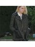 Maje Black Gray Coat Size M - photo 6
