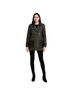 Maje Black Gray Coat Size M - photo 7