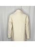 Club Monaco Solid Ivory Coat Size XS - photo 7