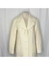 Club Monaco Solid Ivory Coat Size XS - photo 4