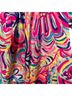 Lilly Pulitzer 100% Silk Floral Graphic Multi Color Short Sleeve Blouse Size XXS - photo 2