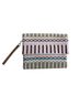 J.Jill 100% Cotton Aztec Or Tribal Print Multi Color Clutch One size - photo 1