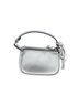 Coach 100% Leather Silver Leather Coin Purse One size - photo 2