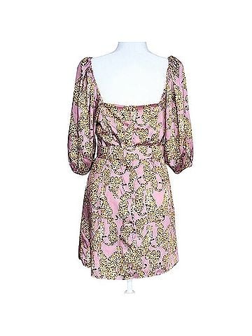 Lavender Brown Casual Dress (view 2)