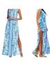 Lilly Pulitzer 100% Polyester Floral Blue White Romper Size 0X - photo 1
