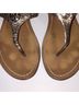 Tory Burch 100% Leather Silver Sandals Size 6 - photo 4