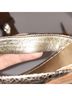 Tory Burch 100% Leather Silver Sandals Size 6 - photo 6