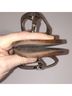 Tory Burch 100% Leather Silver Sandals Size 6 - photo 8