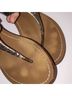 Tory Burch 100% Leather Silver Sandals Size 6 - photo 11