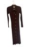 St. John Brown Wool Dress Size 0 - photo 1