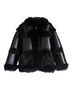 H:ours Black Faux Fur Jacket Size XXS - photo 5