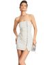 retrofête 100% Leather White Cocktail Dress Size XS - photo 1