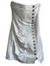 retrofête 100% Leather White Cocktail Dress Size XS - photo 3
