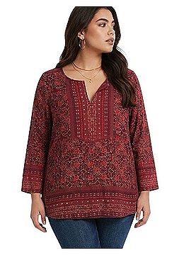 Lucky Brand Long Sleeve Blouse (view 1)