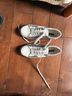 Tommy Hilfiger Floral White Black Sneakers Size 9 1/2 - photo 4
