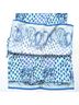 Lilly Pulitzer 100% Polyester Paisley Blue White Romper Size 0 - photo 7