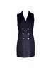 Jason Wu 100% Polyester Tweed Black Cocktail Dress Size S - photo 2