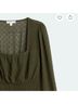 Nine Britton 100% Polyester Green Long Sleeve Blouse Size L - photo 3