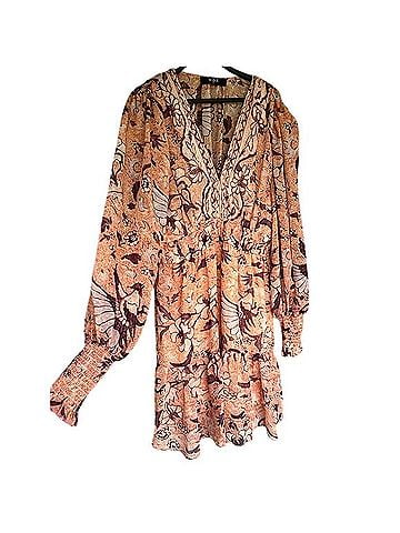 Anthropologie Floral Bird Dress Casual Dress (view 1)