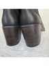 Ugg 100% Leather Black Boots Size 8 1/2 - photo 6