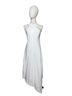 A.L.C. 76% Viscose 24% Linen 100% Cotton White Cocktail Dress Size 6 - photo 1