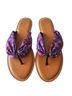 Matilda Jane 100% Recycled Polyester Floral Purple Sandals Size 10 1/2 - photo 1