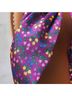 Matilda Jane 100% Recycled Polyester Floral Purple Sandals Size 10 1/2 - photo 4