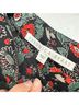 Veronica Beard 100% Silk 100% Polyester Floral Blue Red Cocktail Dress Size 4 - photo 3