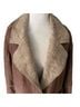Free People 100% Cotton Brown Coat Size S - photo 2