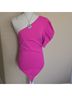 Free People Solid Pink Bodysuit Size M - photo 4