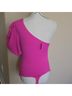 Free People Solid Pink Bodysuit Size M - photo 8