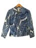 St. John Sport Paisley Blue White Jacket Size S - photo 1