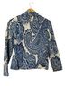 St. John Sport Paisley Blue White Jacket Size S - photo 2