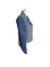Sandro 100% Leather 100% Polyamide 100% Polyester 100% Cotton Blue Jacket Size M - photo 2