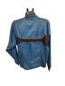 Nike 100% Polyester Blue Windbreaker Size L - photo 2