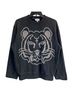 Kenzo 100% Cotton Black Gray Sweatshirt Size XS - photo 1