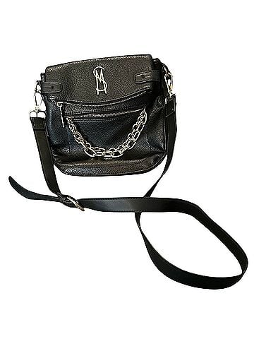 Steve Madden BHarin gold link faux Leather Crossbody Bag (view 1)