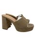 & Other Stories 100% Suede Tan Mule/Clog Size 6 - photo 1