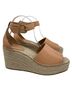 & Other Stories Tan Wedges Size 10 - photo 1