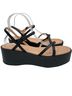 & Other Stories 100% Leather Black Sandals Size 11 - photo 1