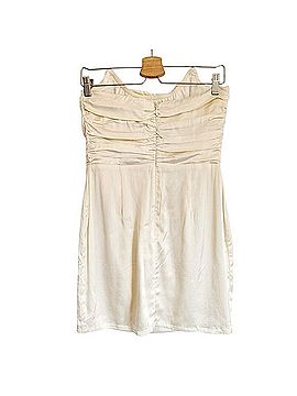 Michael Costello X Revolve Ruched Bardot Mini Dress Cocktail Dress (view 2)
