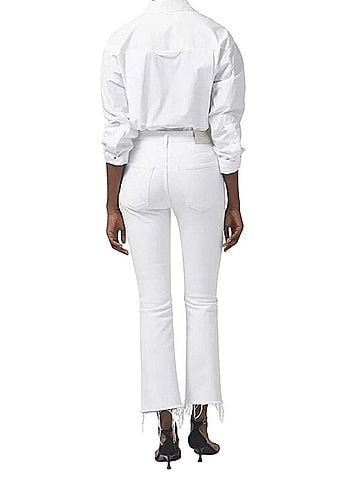 Citizens of Humanity Isola Cropped Boot Plaster Wash Jeans (view 2)